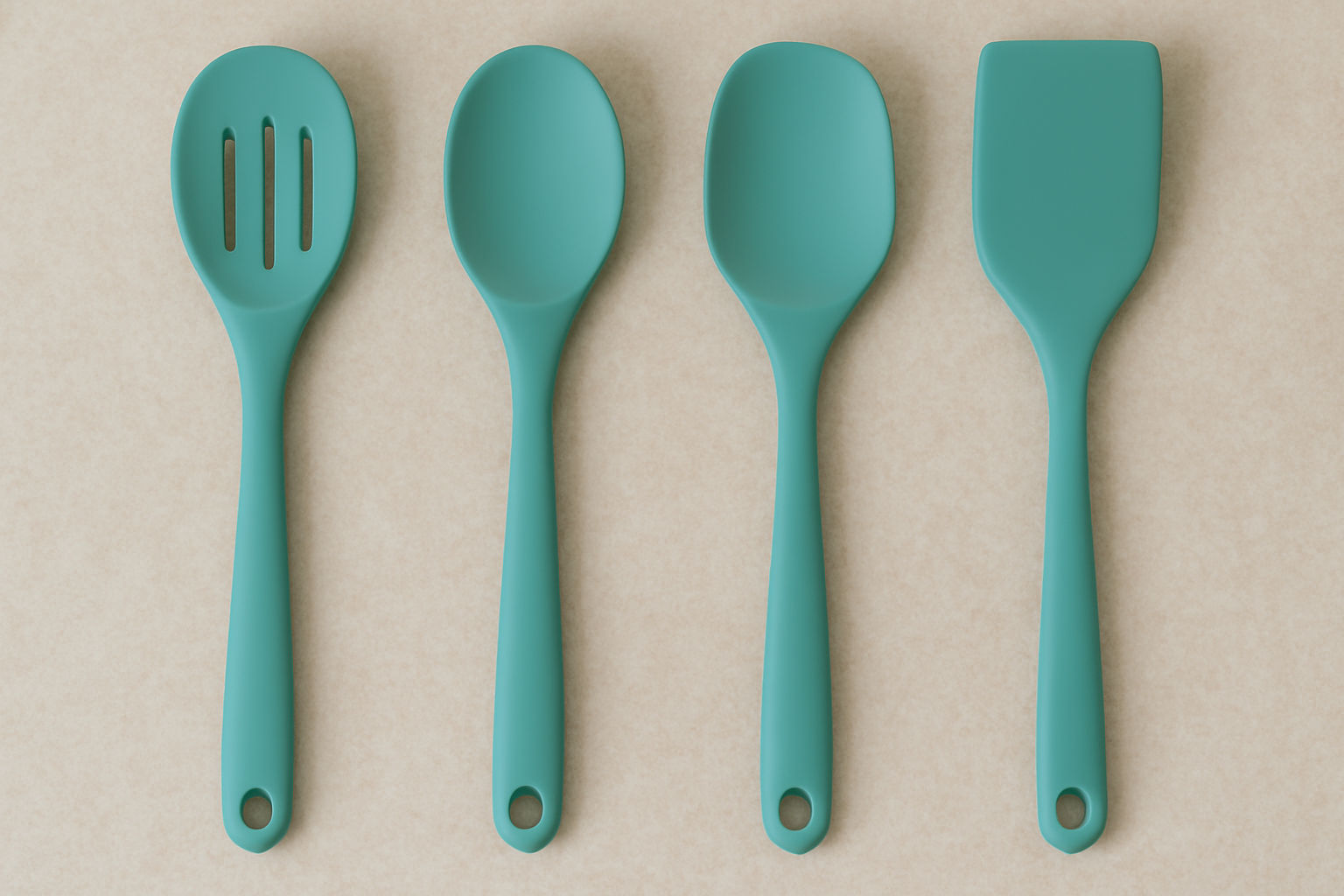Silicone Cooking Utensil Set (4-Piece)