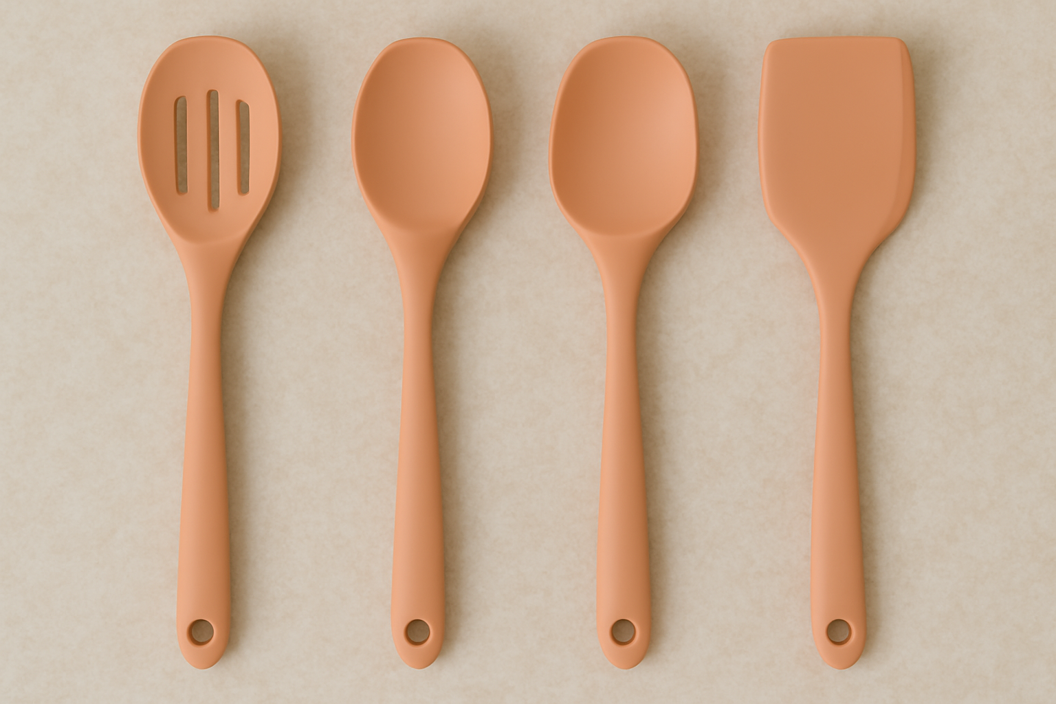 Silicone Cooking Utensil Set (4-Piece)
