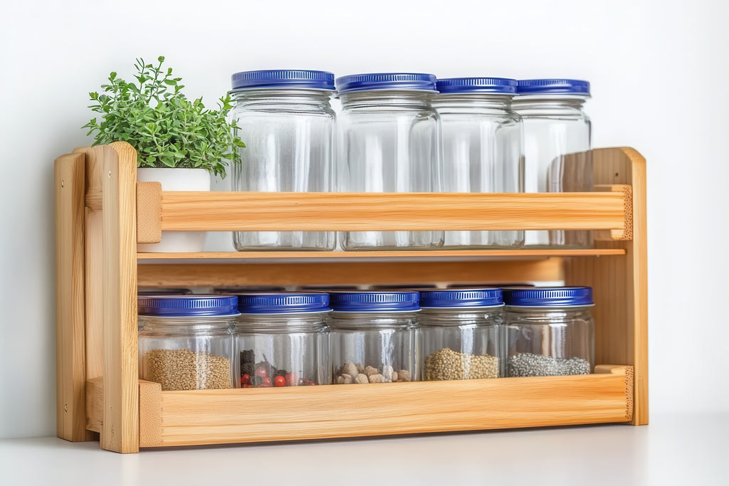 Versatile Kitchen Containers, Jars & Racks Set