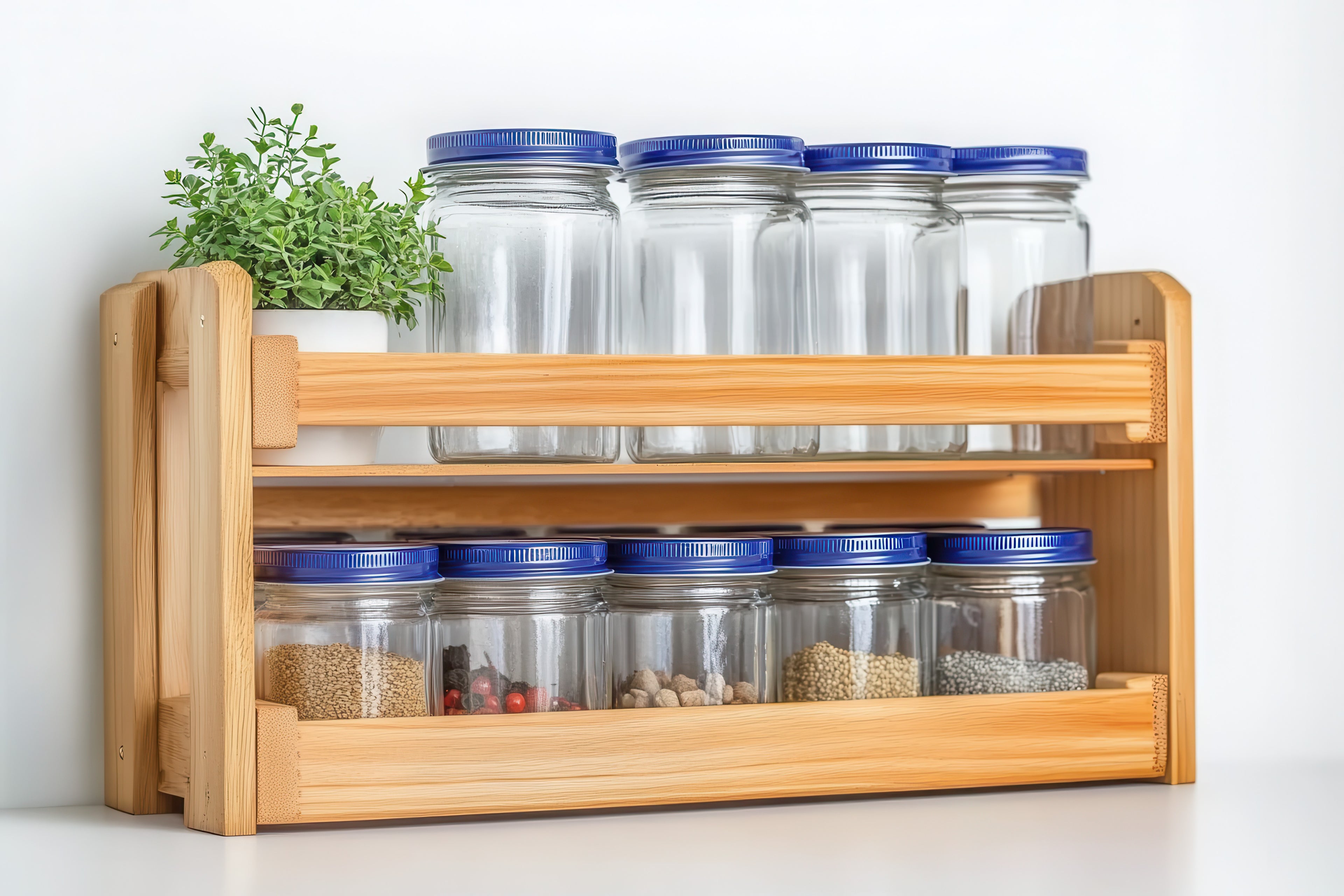 Versatile Kitchen Containers, Jars & Racks Set